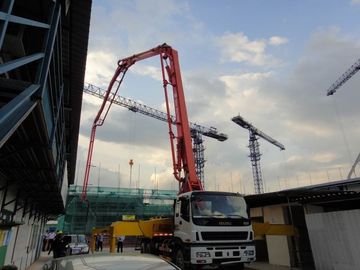 37m (6x4) ISUZU 360HP Concrete Pump Trucks SSAB Steel Concrete Pumper Truck