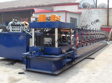 Hydraulic PLC Control Purlin Roll Forming Machine , Z Purlin Making Machine