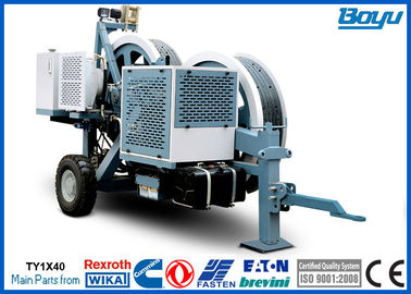 Single Conductor 40kN 4T Hydraulic Tension Stringing Equipment with German Rexroth Hydraulic Pump TY1x40