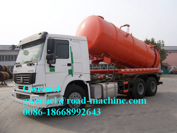 4m3 - 16m3 Sewage Sewage Suction Truck Dumping System With High Pressure Italian Jurop