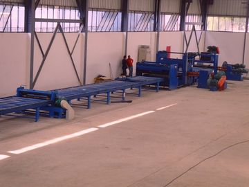 Standard cut to length line , hot rolled mild steel light pole machine for 6m 8m 14m