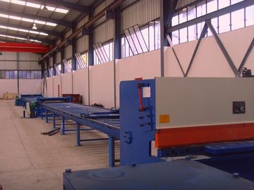 Standard cut to length line , hot rolled mild steel light pole machine for 6m 8m 14m