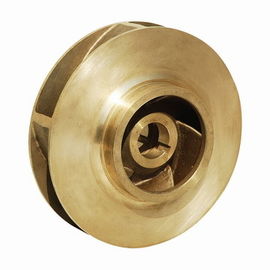 ASTM , GB Resin Sand Casting Copper Water Pump Impeller Approved ISO9001 , BV
