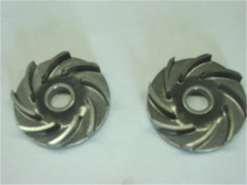 OEM PED Brass Water Pump Impeller 0.5mm Casting Tolerance , Chemical Checking