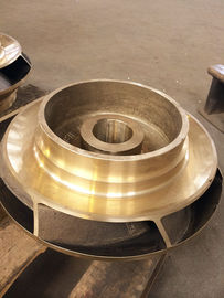 Deep well bronze sand casting water pump impeller casting parts copper alloy