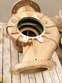 Bronze sand casting horizontal centrifugal pump housing NF EN , DIN , EN