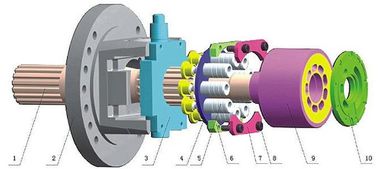 Standard Excavator PC60 Komatsu Hydraulic Pump HPV35 HPV55 HPV90 HPV160