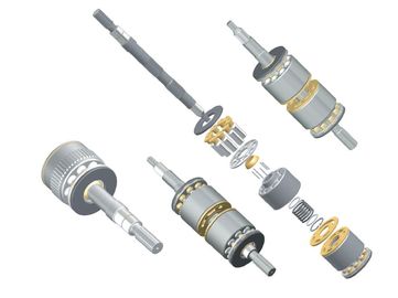 Excavator Hydraulic Pump Parts Kawasaki Nvk45 NV84 NV111 NV120 NV237