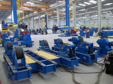 HGKZ30 1+1 Hydraulic Fit Up Rotator / Welding Turning Rolls For Vessel / Cylinder